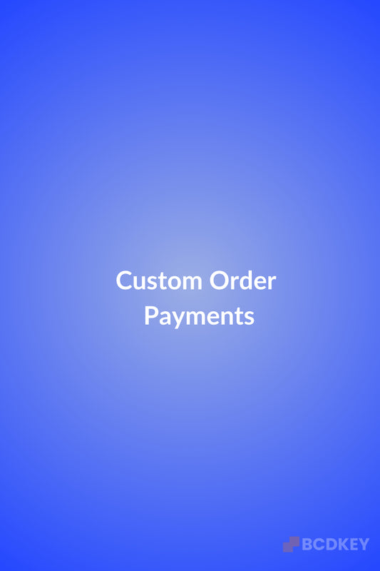 Custom Order Payments