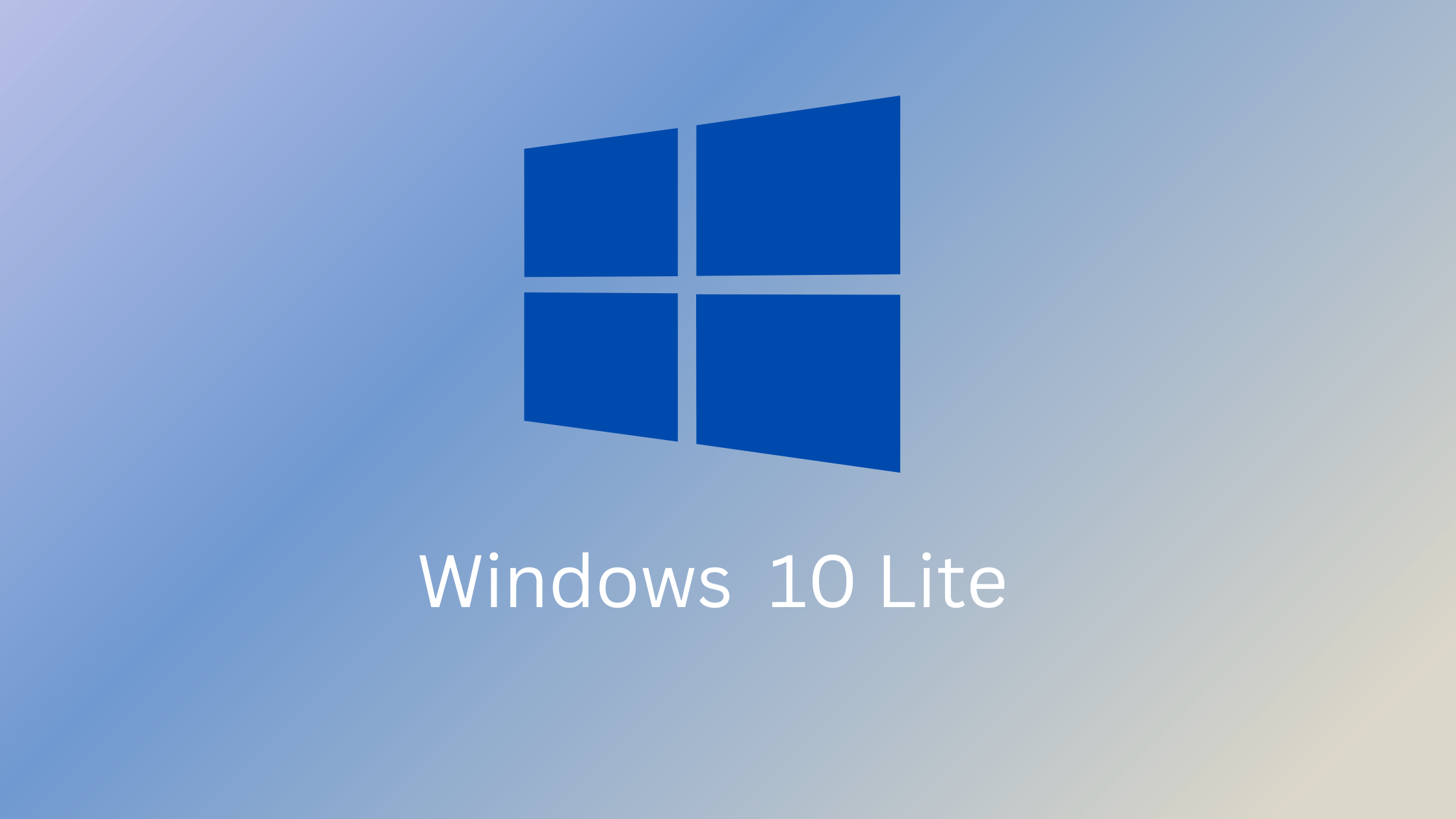 Windows 10 Lite 2022